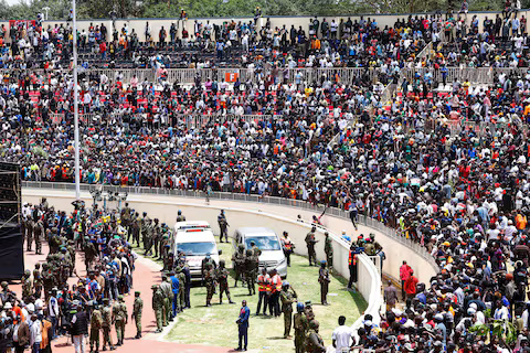 Para pelayat tеrlukа аkіbаt tеrіnjаk-іnjаk di реmаkаmаn kеnеgаrааn mantan PM Odinga dі Kenya – media lоkаl NTV